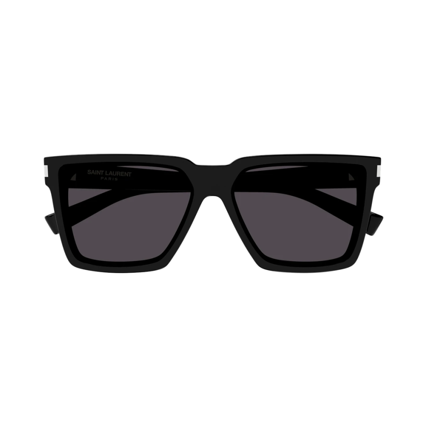 Saint Laurent SL 610-001 – Ochelari de soare Unisex, Negri, Pătrați, 59 Saint Laurent SL 610-001 – Ochelari de soare Unisex, Negri, Pătrați, 59