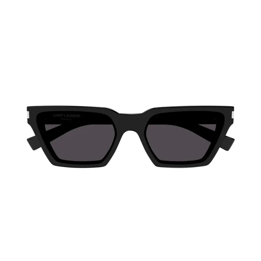 Saint Laurent SL 633 CALISTA-001 – Ochelari de soare Femei, Negri, Cat Eye, 57