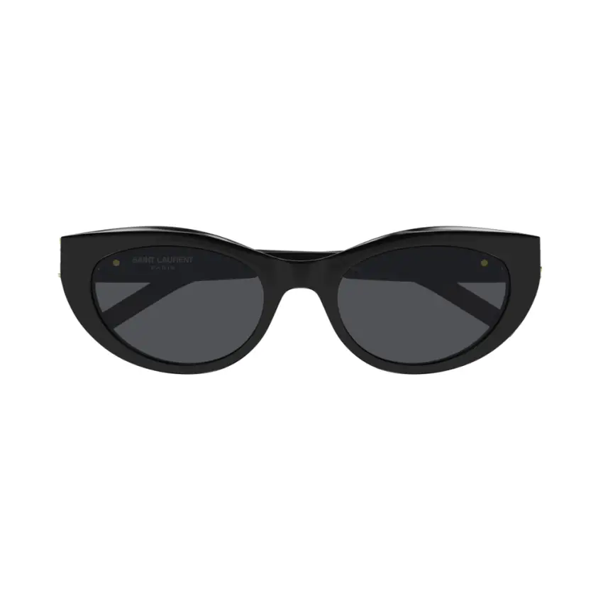 Yves Saint Laurent SL M115 005 54 – Ochelari de soare damă, Negri, Cat-Eye, 54 mm