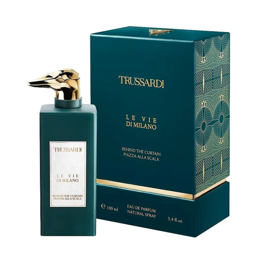 Trussardi Le Vie di Milano Behind the Curtain Piazza alla Scala Unisex EDP 100 ml Trussardi Le Vie di Milano Behind the Curtain Piazza alla Scala Unisex EDP 100 ml