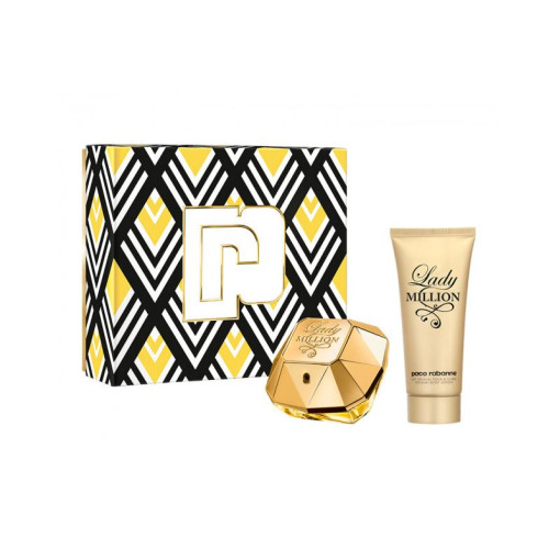 Set Cadou Paco Rabanne Lady Million EDP 80 ml + Loțiune de Corp 100 ml