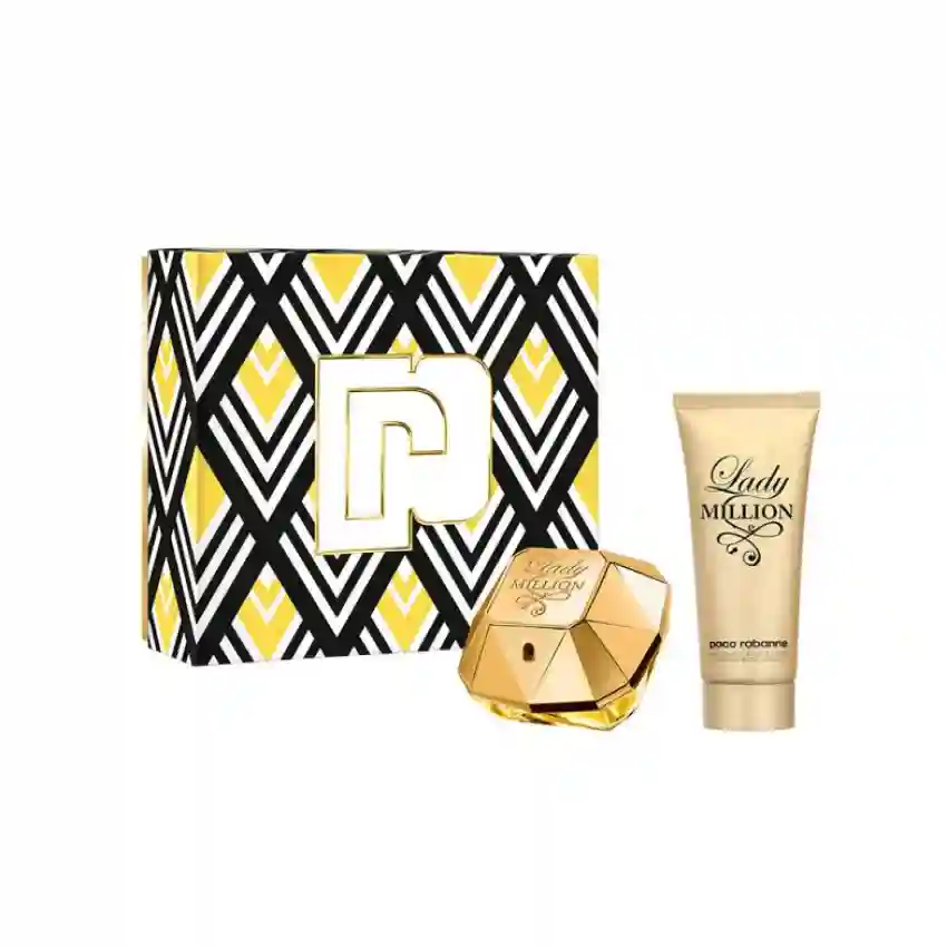 Set Cadou Paco Rabanne Lady Million EDP 80 ml + Loțiune de Corp 100 ml