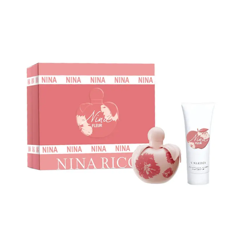 Set Cadou Nina Ricci Nina Fleur EDT 80 ml + Lotiune De Corp 100 ml