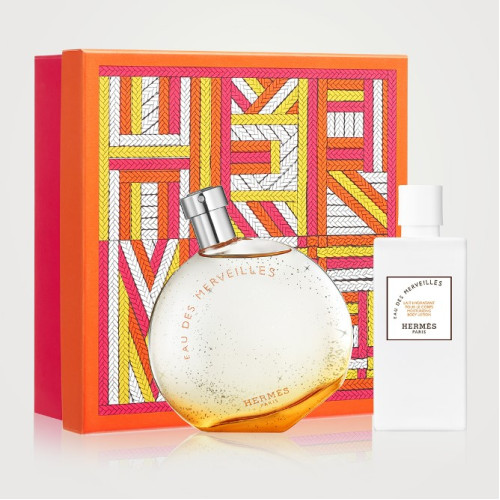 Set Cadou Hermes Eau Des Merveilles EDT 100 ml + Lotiune De Corp 80 ml