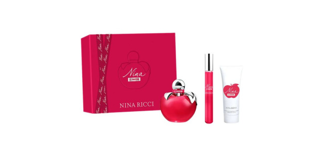 Set Cadou Nina Ricci Le Parfum EDP 80 ml + Miniatură EDP 10 ml + Loțiune De Corp 75 ml