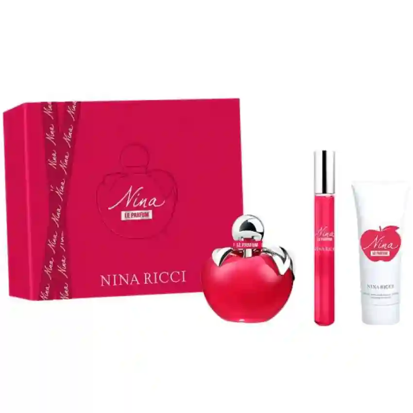 Set Cadou Nina Ricci Le Parfum EDP 80 ml + Miniatură EDP 10 ml + Loțiune De Corp 75 ml