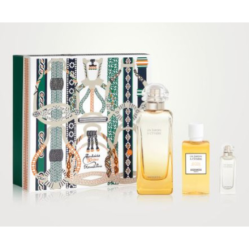 Set Cadou Hermes Un Jardin A Cythere EDT 100 ml + Spray de Calatorie EDT 7,5 ml + Gel De Dus 40 ml