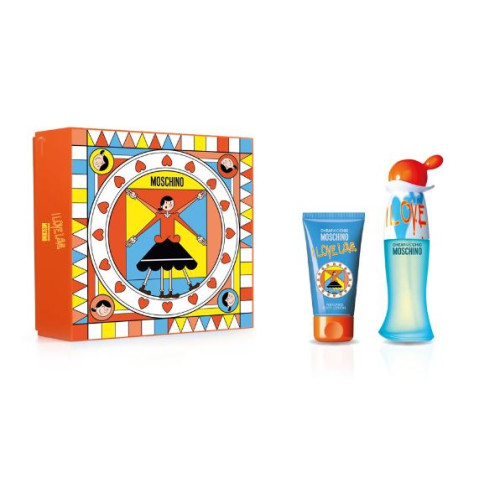 Set Cadou Moschino Cheap and Chic I Love Love EDT 30 ml + Loțiune de Corp 50 ml