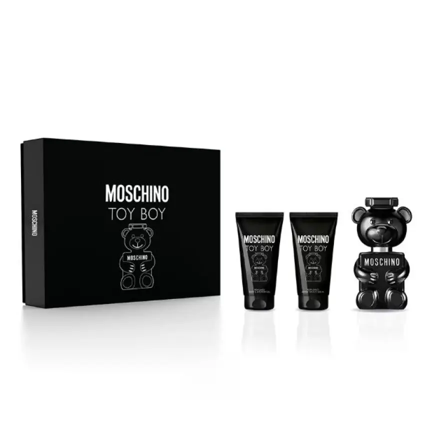 Set Cadou Moschino Toy Boy EDP 50 ml + After Shave Balm 50 ml + Gel de duș 50 ml
