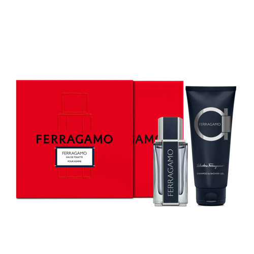 Set Cadou Salvatore Ferragamo Ferragamo EDT 50 ml + Gel De Duș 100 ml