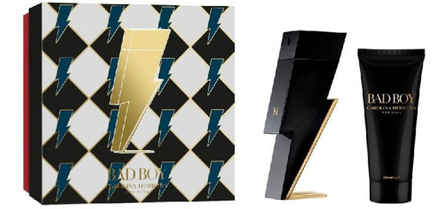 Set Cadou Carolina Herrera Bad Boy EDT 100 ml + Gel De Dus 100 ml