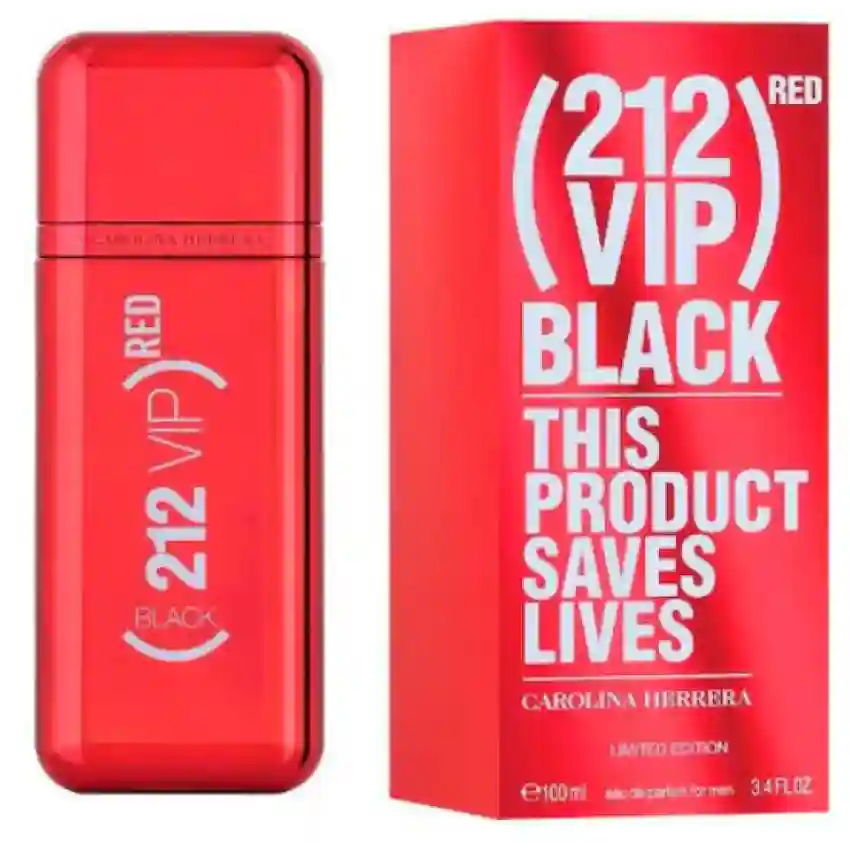 Carolina Herrera 212 Vip Red Black Limited Edition EDP 100 ml