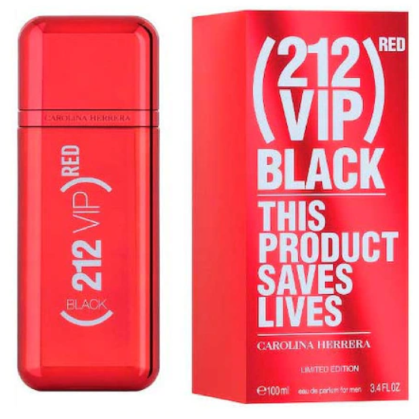 Carolina Herrera 212 Vip Red Black Limited Edition EDP 100 ml