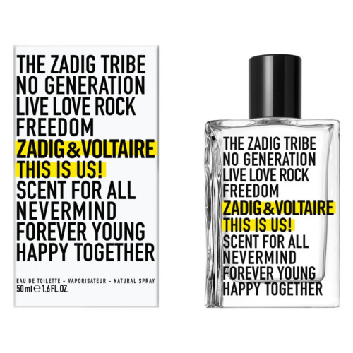 Zadig & Voltaire This Is Us! (Unisex) EDT 50 ml