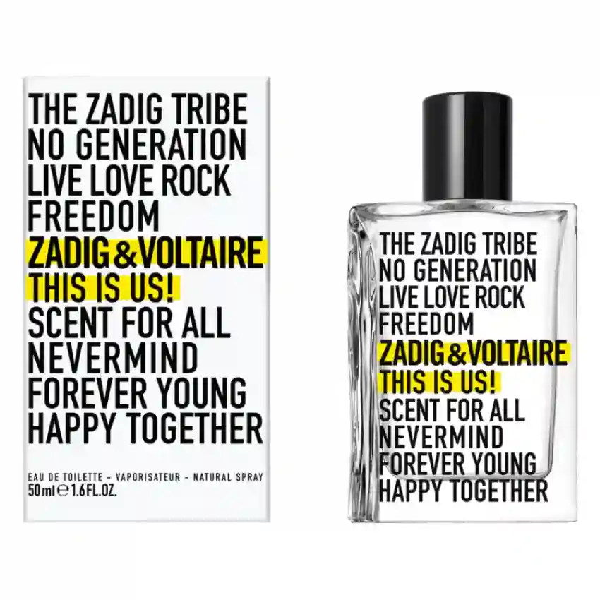 Zadig & Voltaire This Is Us! (Unisex) EDT 50 ml