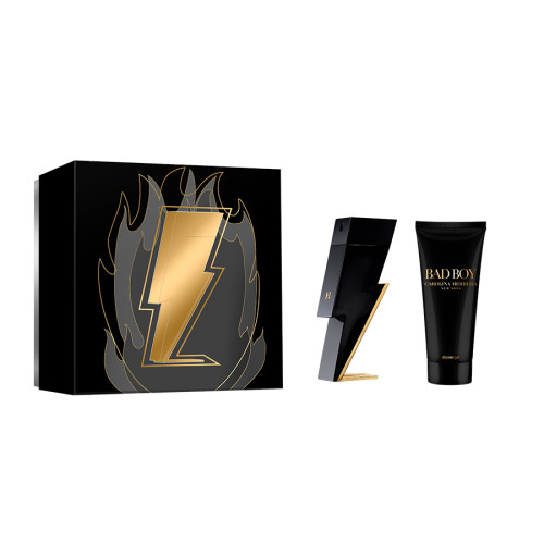 Set Cadou Carolina Herrera Bad Boy EDT 50 ml + Gel de Dus 100 ml