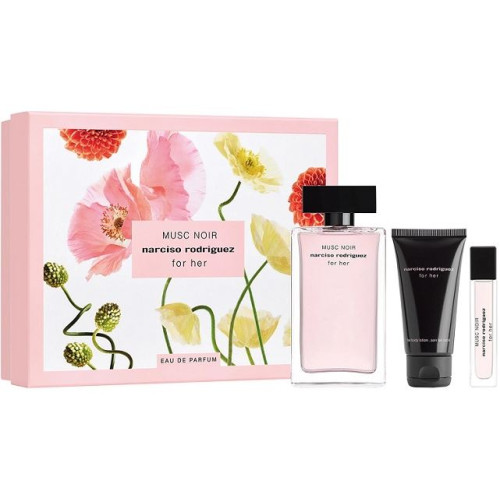 Set Cadou Narciso Rodriguez For Her  EDP 100 ml + Travel Spray EDP 10 ml + Lotiune de Corp 50 ml