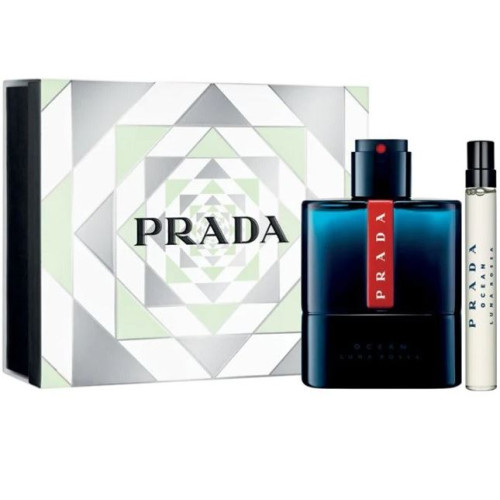 Set Cadou Prada Luna Rossa Ocean EDT 50 ml + Travel Spray EDT 10 ml