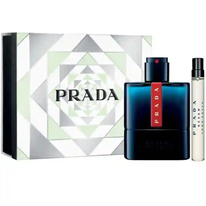 Set Cadou Prada Luna Rossa Ocean EDT 50 ml + Travel Spray EDT 10 ml
