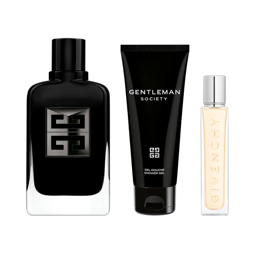 Givenchy Gentleman Society Extreme Set Eau De Parfum 100ml + Shower Gel 75ml + Mini EDP 12.5ml Bărbați 