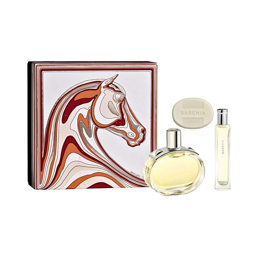 Set Cadou Hermes Barenia Apă de Parfum Feminin 100ml + Miniatură 15ml + Săpun Parfumat 25g Set Cadou Hermes Barenia Apă de Parfum Feminin 100ml + Miniatură 15ml + Săpun Parfumat 25g