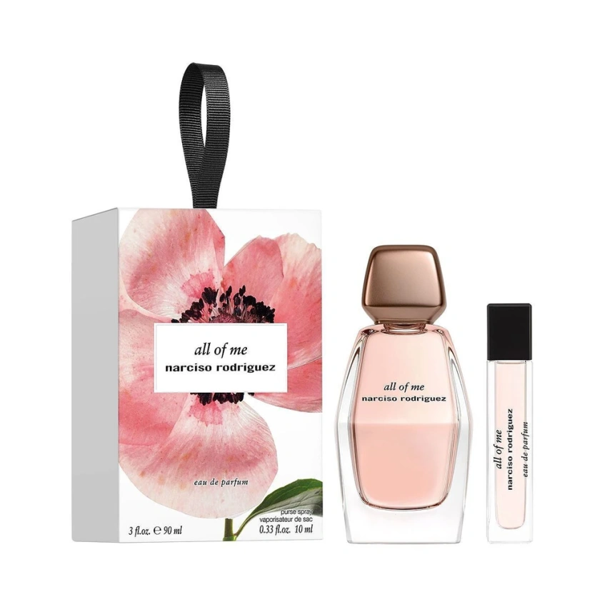Narciso Rodriguez All Of Me Set Cadou Apă de Parfum Femei 90ml + Travel Spray 10ml Narciso Rodriguez All Of Me Set Cadou Apă de Parfum Femei 90ml + Travel Spray 10ml