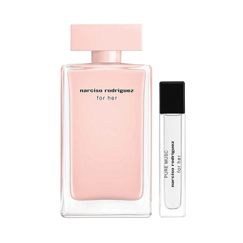 Set Cadou Narciso Rodriguez For Her EDP 100ml + Miniatură Pure Musc EDP 10ml Set Cadou Narciso Rodriguez For Her EDP 100ml + Miniatură Pure Musc EDP 10ml