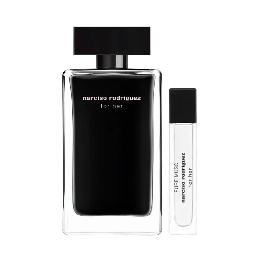Set Cadou Narciso Rodriguez For Her EDT 100ml + Miniatură Pure Musc EDP 10ml